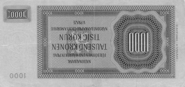 1000 Kronen 1942 ro.566d CHa